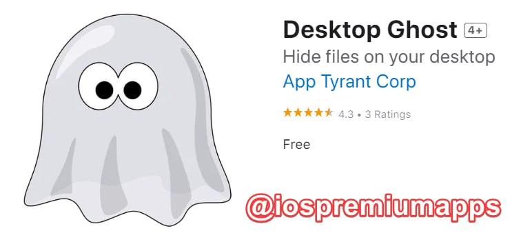  #应用限免 软件名称：Desktop Ghost 支持平台：macOS 软件大小：5.2M 软件价格：￥12→0 内购价格：免费 软件功能：桌面图标隐藏 软件简介：立即隐藏和显示凌乱桌面上的所有文件、文件夹和应用程序图标！你无需再移动桌面上的所有文件即可进行屏幕录制或屏幕截图！ 软件下载：点击下载 频道： 点击关注 群组： 点击加入