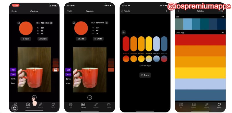  #应用限免 软件名称：览色 支持平台：#iOS 软件价格：¥8.00 -> ¥0.00 软件功能：颜色提取、色卡制作 软件简介：一款功能强大的颜色选择器和色卡创建工具，它提供了RGB滑块来调整颜色，可以从相机或照片中捕捉颜色，保存和管理颜色组合，转换颜色数值，并以全屏显示颜色