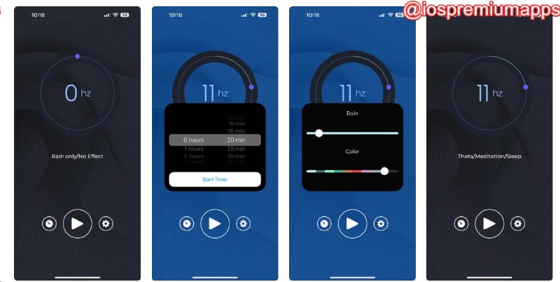  #应用限免  软件名称：Frequency Generator App 支持平台：#iOS 软件价格：内购限免 软件功能：助眠专注 软件简介：一款旨在帮助用户实现最佳的睡眠和专注状态的应用，提供了睡眠模式和专注模式，双声道和等时节拍等，以及个性化定制选项，方便您在合适的环境声中工作或睡眠
