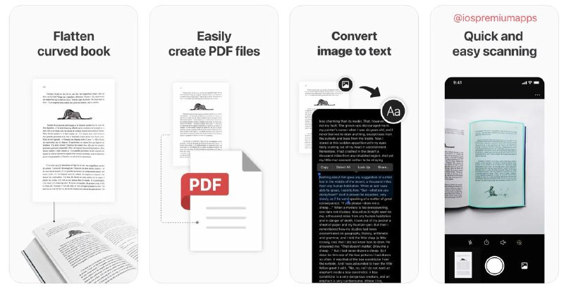 #优质应用  软件名称：vFlat Scan - PDF Scanner 支持平台：#iOS 软件价格：免费 软件功能：文档扫描 软件简介：一款功能强大的扫描应用程序
