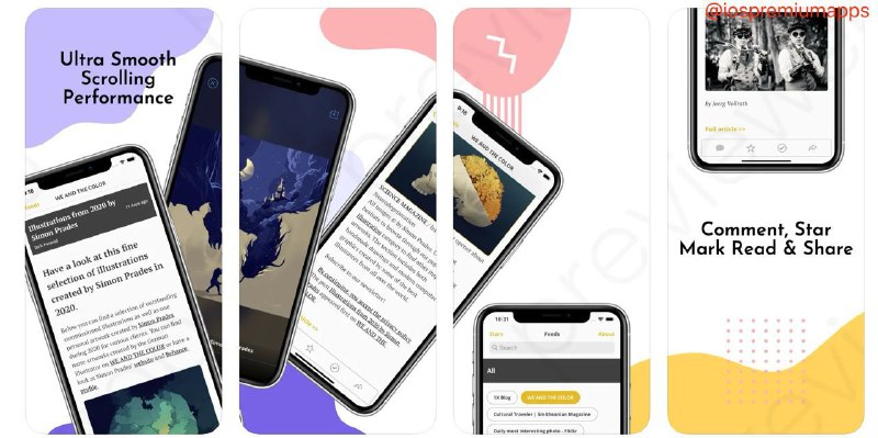  #应用限免 软件名称：Rss reader one for miniflux 支持平台：#iOS 软件价格：¥68.00 -> ¥0.00 软件功能：RSS阅读器 软件简介：一款RSS阅读器应用