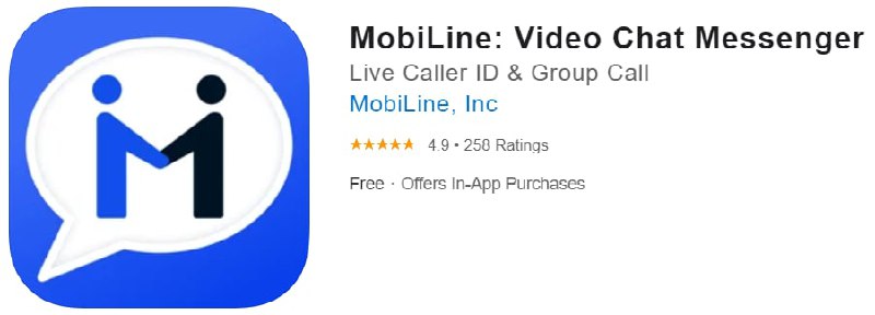#内购限免【软件名称】MobiLine【软件支持】iPhone、iPad【软件大小】184.57M【软件价格】免费【有无内购】￥？→0【支持语言】英文【软件分类】社交【功能简介】一款语音和视频聊天应用