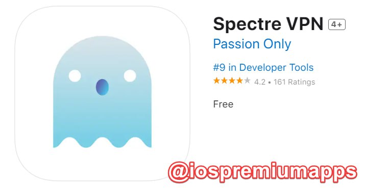  #优质应用 软件名称：Spectre VPN 支持平台：#iOS 软件大小：35.7M 软件价格：免费 内购价格：免费 软件功能：代理 软件简介：一款免费iOS版代理软件