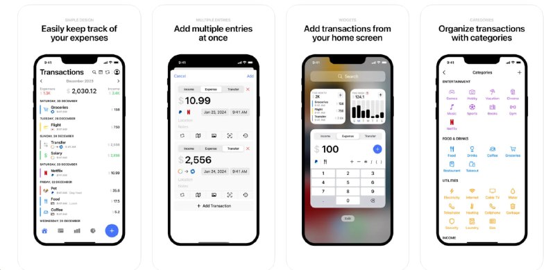  #应用限免  软件名称：Budgetify Money Manager & Planner  支持平台：#iOS 15.0+  软件价格：内购限免  软件简介：一款全面的财务管理和预算规划应用程序