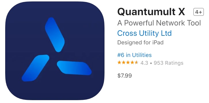 #优质应用【软件名称】Quantumult X 【软件支持】iPhone、iPad【软件大小】40M【软件价格】$7.99【有无内购】无【软件功能】代理【功能简介】还有不知道QX是什么的，QX、圈X就是这个Quantumult X 