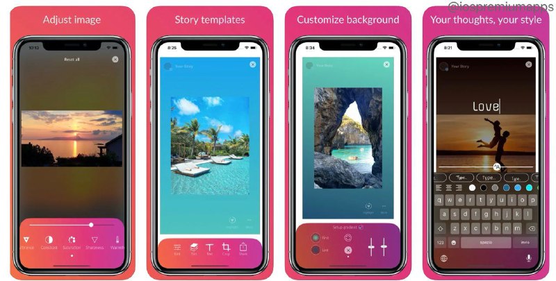  #应用限免 软件名称：Cut for Stories 支持平台：#iOS 软件价格：¥15.00 -> ¥0.00 软件功能：图像美化 软件简介：一款提供图片故事模板的软件，内置一些氛围滤镜可用，同时您还可以使用编辑工具调整图像，改变背景，添加字幕等等 软件下载：点击下载 频道    群聊    投稿    合作