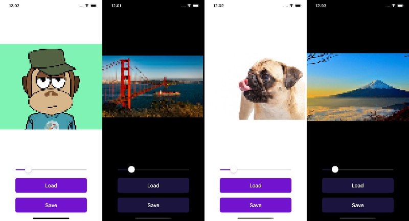  #应用限免 软件名称：Image to Pixel Art 支持平台：#iOS 13.0+ 软件价格：免费 软件简介：将照片或其他图片转换成像素画，可调整像素块大小并保存结果，适合制作像素风头像和简单的复古图片效果
