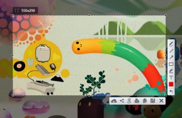   软件名称：Lightshot  软件功能：截图  支持平台：#macOS #windows   软件简介：一款简单易用的截图工具，它允许用户选择桌面上的任何区域并通过两次鼠标点击进行截图