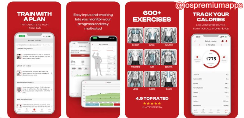  #应用限免  软件名称：Full Fitness : Workout Trainer 支持平台：#iOS 软件价格：¥25.00 -> ¥0.00 软件功能：健身指导 软件简介：一款专业的健身训练应用，提供各种各样的训练计划，内置训练视频跟练，您还可以记录每次训练的重量、次数和持续时间等数据，以便追踪进展和评估训练效果，并在应用内设置提醒和计划功能，帮助您保持训练的连贯性和规律性 软件下载：点击下载 频道    群聊    投稿    合作