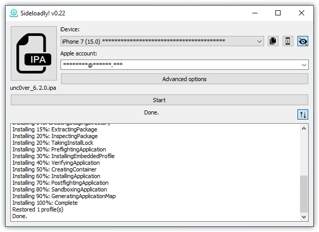 【软件名称】Sideloadly【支持平台】Windows、macOS【软件功能】iOS自签【软件简介】Sideloadly是一款iOS自签工具，软件简单易用