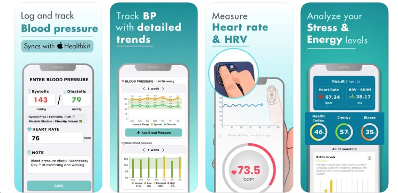  #应用限免 软件名称：Blood Pressure: Health Monitor 支持平台：#iOS 软件价格：内购限免 软件功能：心脏健康 软件简介：一款利用手机摄像头测量心率与心率变异性的应用，并提供心脏健康分析功能，帮助用户了解自己的心脏健康状况 软件下载：点击下载 频道    群聊    投稿    合作