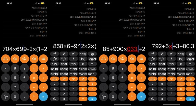  #应用限免 软件名称：自由计算器 支持平台：iOS 13.0+ 软件价格：免费 软件简介：一款带光标的智能纠错计算器，输入后可左右移动光标任意修改式子，能自动指出错误位置