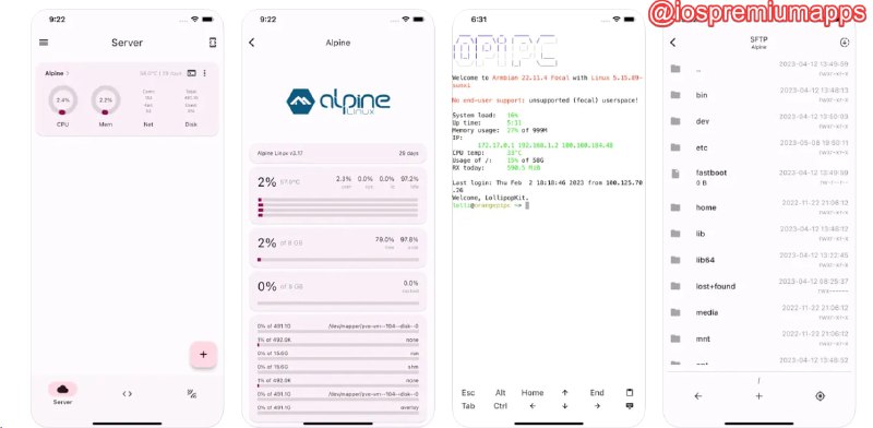  #应用限免 软件名称：ServerBox 支持平台：#iOS #MacOS 软件价格：¥3.00 -> ¥0.00 软件功能：运维开发 软件简介：一款服务器运维管理管理应用提供包括服务器状态监控、SSH、SFTP、Docker管理、软件包管理，支持主流的Linux发行版，包含Base64和URL编码/解码、ping测试以及代码编辑器等功能
