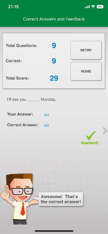  Johnny Grammar Word Challenge 刚发掘的一款软件，可以练习语法与单词，语法从简到难，要简单的过关了难的关卡才能打开