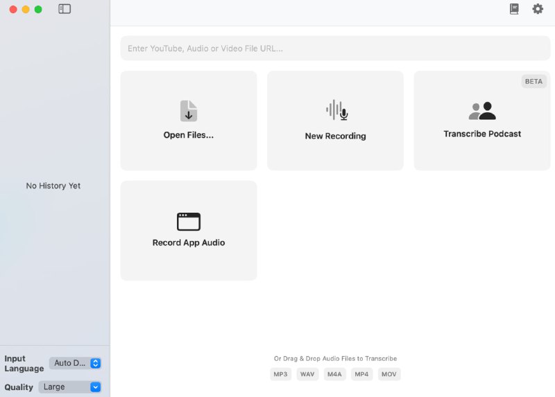  #应用限免  软件名称：Whisper Transcription 支持平台：#MacOS 软件价格：内购pro限免 软件功能：语音转文字 软件简介：一款多语言语音转录应用，既能实时转换麦克风声音，也支持导入文件转录，应用内声音录制转录等功能，比较适合会议，课堂场景使用 软件下载：点击下载 频道    群聊    投稿    合作