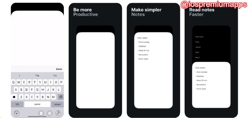  #应用限免 软件名称：Less Notes 支持平台：#iOS 软件价格：¥8.00 -> ¥0.00 软件功能：笔记备忘 软件简介：一款面向设计师和极简主义爱好者的极简笔记应用，提供一个无干扰的空间，供用户创建和存储笔记，具有简洁直观的界面