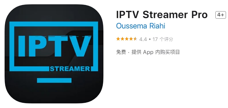 #应用限免【软件名称】IPTV Streamer Pro【软件支持】iPhone、iPad【软件大小】72.82M【软件价格】￥18→0【有无内购】无【支持语言】英文【软件分类】娱乐【功能简介】一款流媒体播放器，支持多种协议