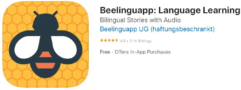 【解锁软件】Beelinguapp【支持平台】iOS【需要软件】QX【软件大小】97.1M【软件功能】外语学习【软件简介】一款外语学习工具，公国双语有声读物教你阅读和说一种新的语言