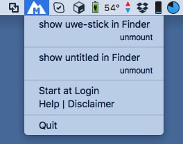   软件名称：Mounty   软件功能：识别ntfs的硬盘  支持平台：#macOS  软件简介：一款免费的可以将 NTFS 卷重新挂载为读写模式的工具