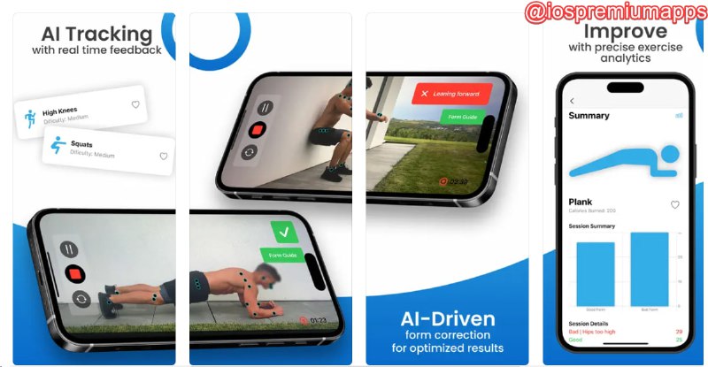  #应用限免 软件名称：Personal Trainer AI 支持平台：#iOS 软件价格：内购限免 软件功能：健身计划 软件简介：一款通过AI技术提供个性化健身训练的应用