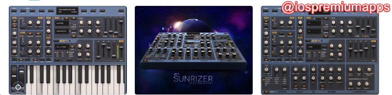  #优质应用 软件名称：Sunrizer synth 支持平台：#iOS 软件价格：¥48.00 -> ¥0.00 软件功能：音频合成 软件简介：一款音频模拟合成器应用，提供了丰富的合成器功能，包括滤波器、振荡器、调制、效果、琶音器等