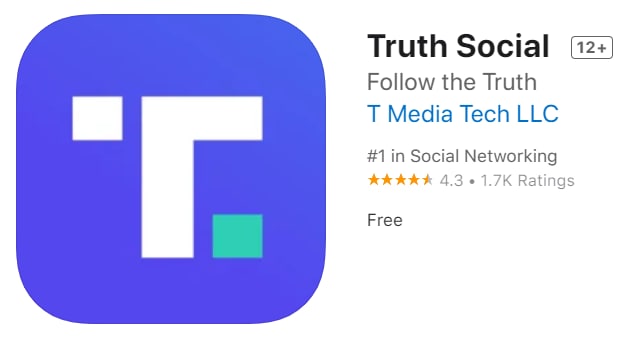 #优质应用【软件名称】Truth Social【软件支持】iPhone、iPad【软件大小】11.81M【软件价格】免费【有无内购】无【支持语言】英文【软件分类】社交【软件简介】特朗普自创的社交软件，目前没有安卓版，iOS版也仅美区ID可下载，注册时需使用美国节点