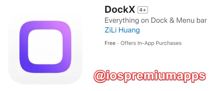 #应用限免 软件名称：DockX 支持平台：#macOS 软件大小：2.7M 软件价格：免费 内购价格：Pro版限免 软件功能：在程序坞和菜单栏显示任何内容 软件简介：一款神奇的 macOS “效率工具”，可以在 Dock 程序坞和菜单栏上显示任何内容，方便高效，无需打开