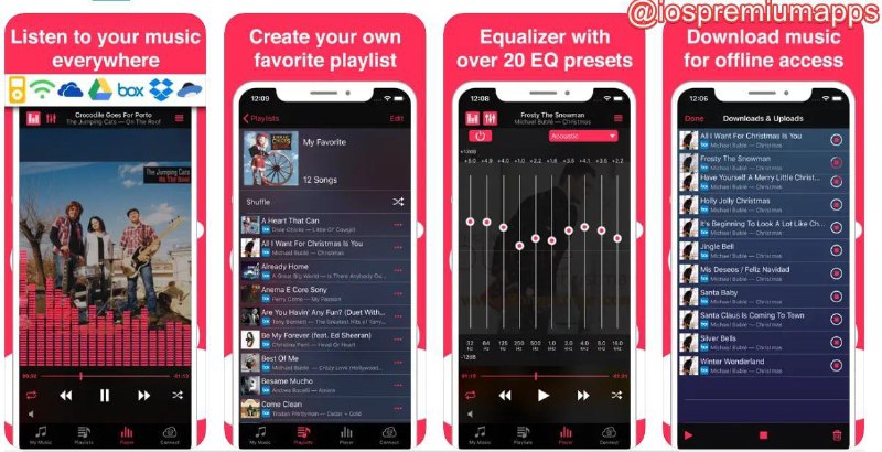  #应用限免 软件名称：Stream Music Player支持平台：#iOS 软件价格：¥15.00 -> ¥0.00 软件功能：网盘音乐播放器 软件简介：一个聚合音乐播放器，支持从Onedrive, Dropbox，Google Drive等常见平台的网盘在线播放音乐，您可以在这个播放器中管理分类您的音乐文件与播放列表，节省订阅费用，而遗憾的是不支持国内的主流网盘 软件下载：点击下载 频道    群聊    投稿    合作