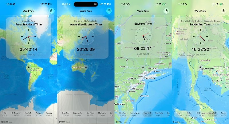  #应用限免 软件名称：AtlasView 支持平台：#iOS 17.0+ 软件价格：免费 软件简介：在交互式世界地图上查看各地时间、时区边界和 UTC 偏移，同时显示与本地的时差及实时昼夜分布；支持夏令时和非整点时区，适合安排跨时区沟通与旅行